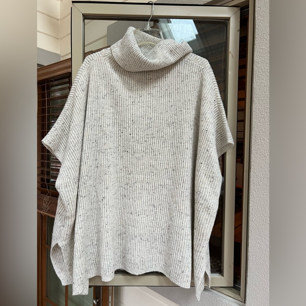 Fashion concept cowl neck sweater size L